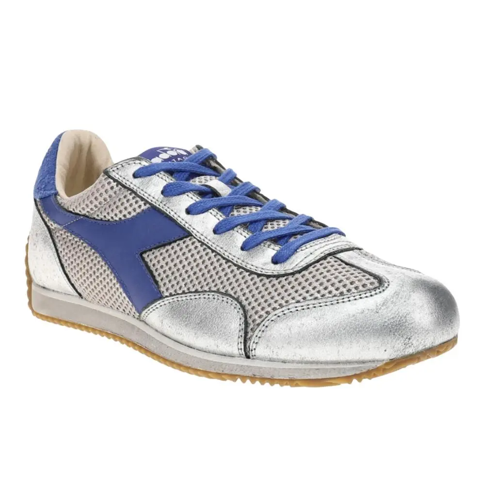 Diadora shoes - diadora Equipe Stellar Sw Heritage Lace Up - 181981-C3144 - Blue, Silver 0