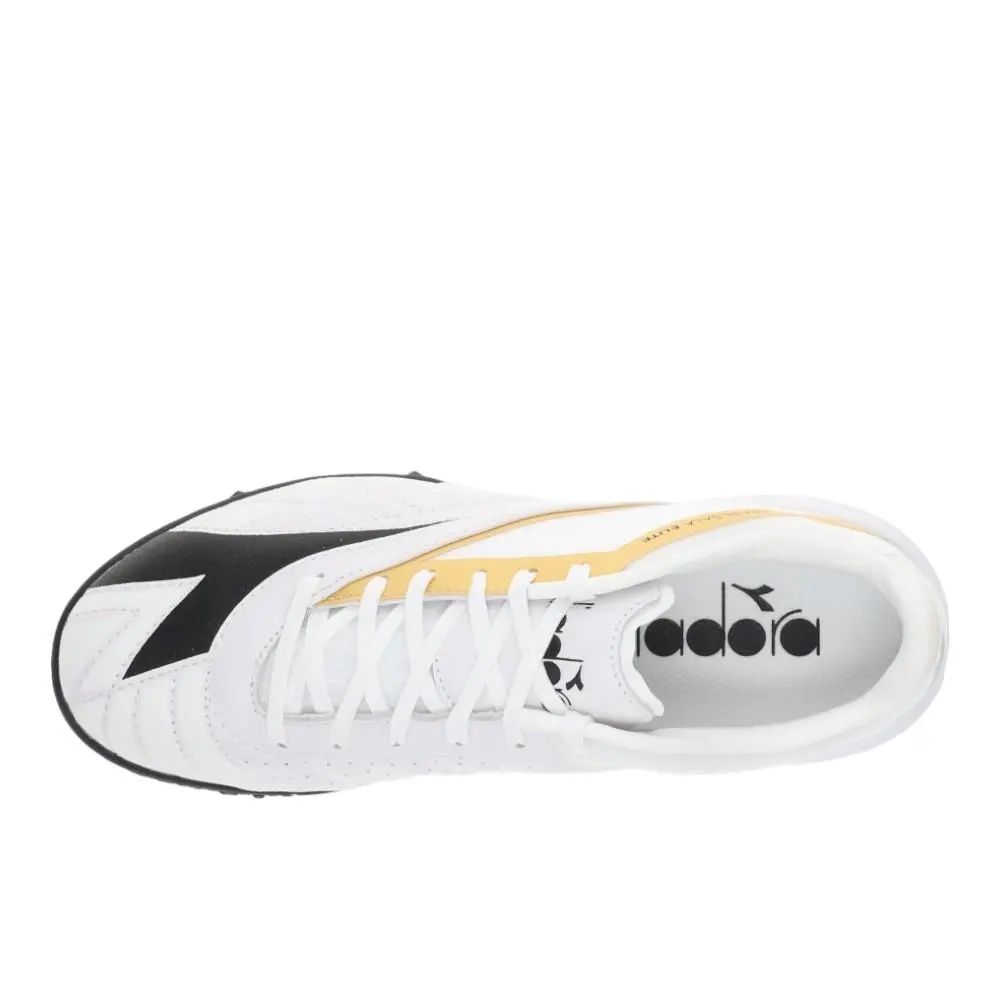 Diadora shoes - diadora Brasil Sala Elite Turf Soccer - 180712-D1157 - White 9