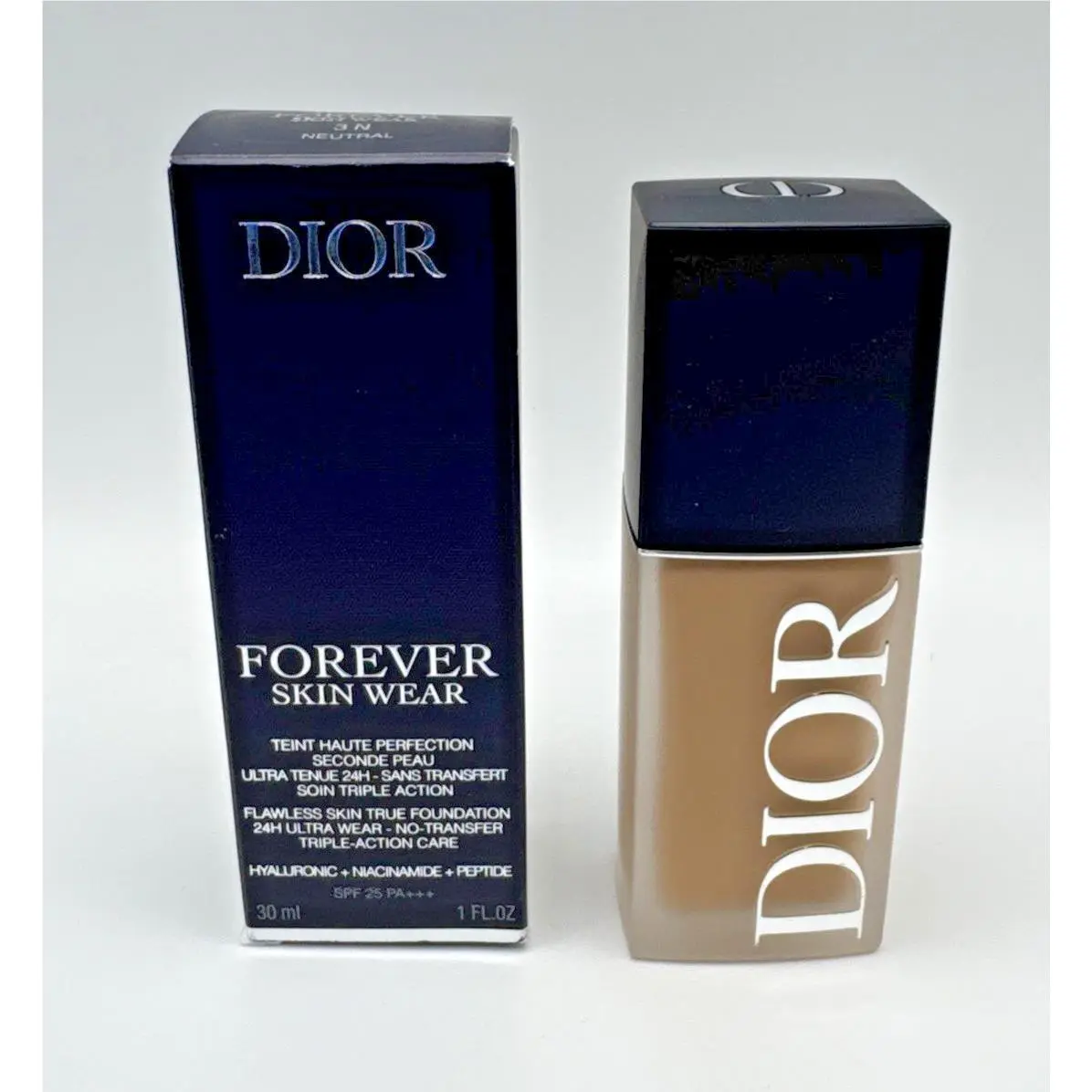Dior Forever Skin Wear True Foundation SPF25 3N Neutral 30mL / 1 Fl Oz