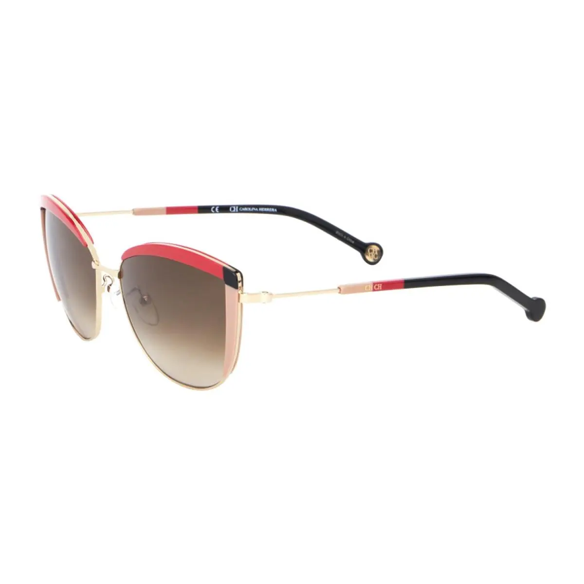 Dazzling High Fashion Carolina Herrera SHE149 300Y Red Gold