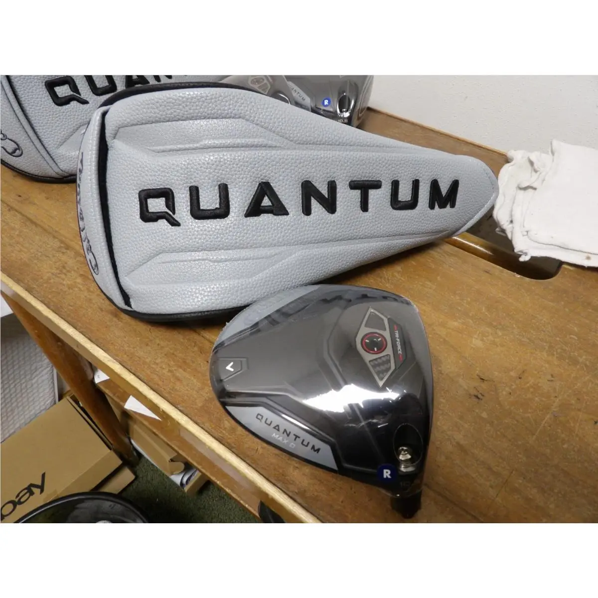 2026 Callaway Quantum Max D 10.5 Driver Head Only W/hc IN Plastic