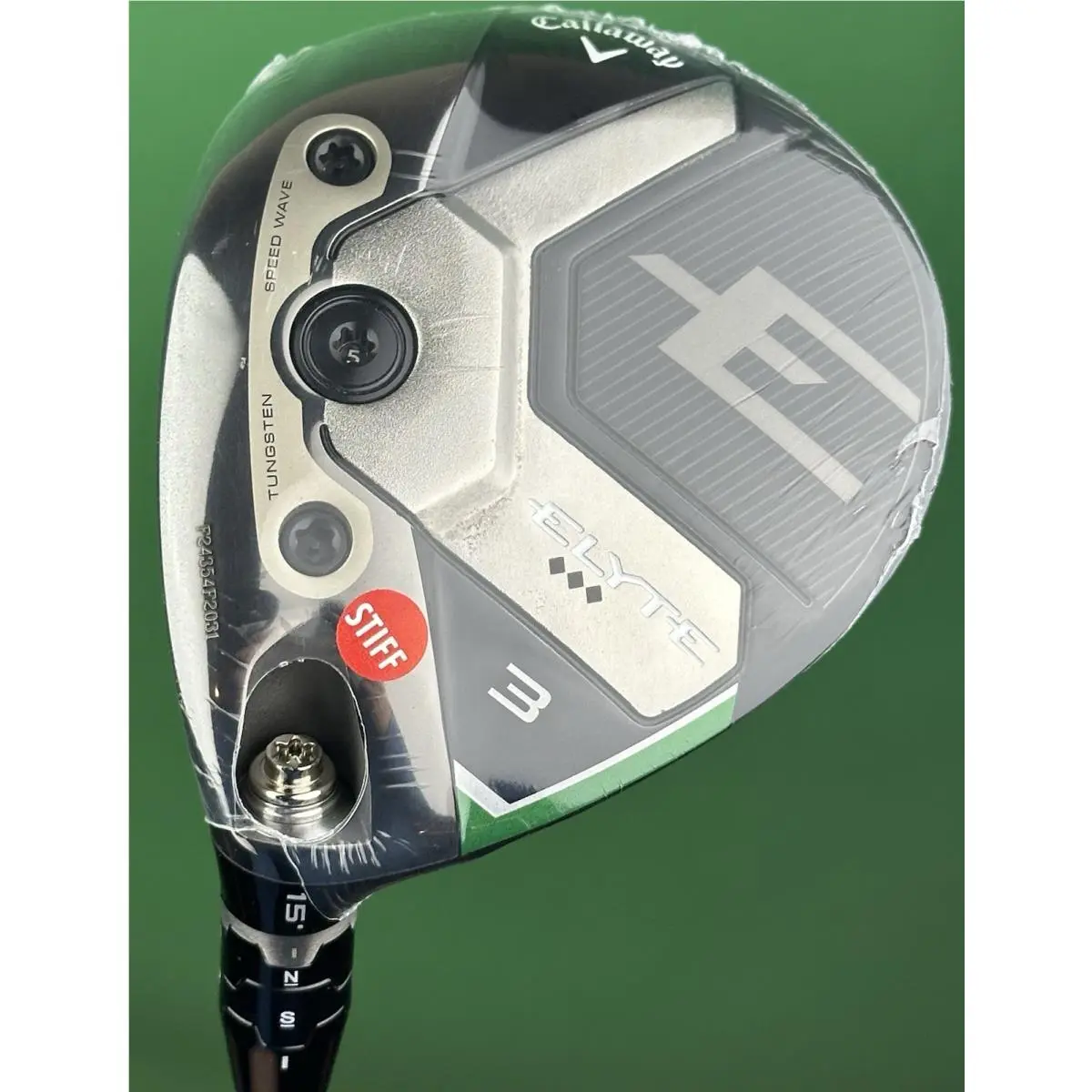 Callaway  - Callaway Elyte Triple Diamond Fairway Wood - Black, Lie Angle: Black 0