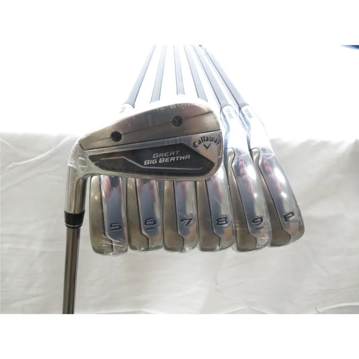 LH Callaway Great Big Bertha 2023 Iron Set 4-PW Helium 60g Regular Flex