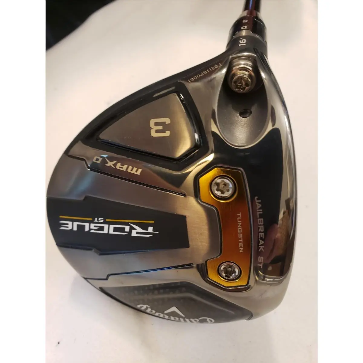 Callaway Rogue ST Max D - 3 Fairway Wood 16 - Tensei AV 75 White Stiff - LH