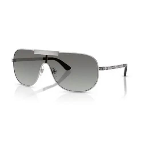 0VE2293 100011 Silver/silver/grey Gradient Soft Square Men`s Sunglasses by Versace