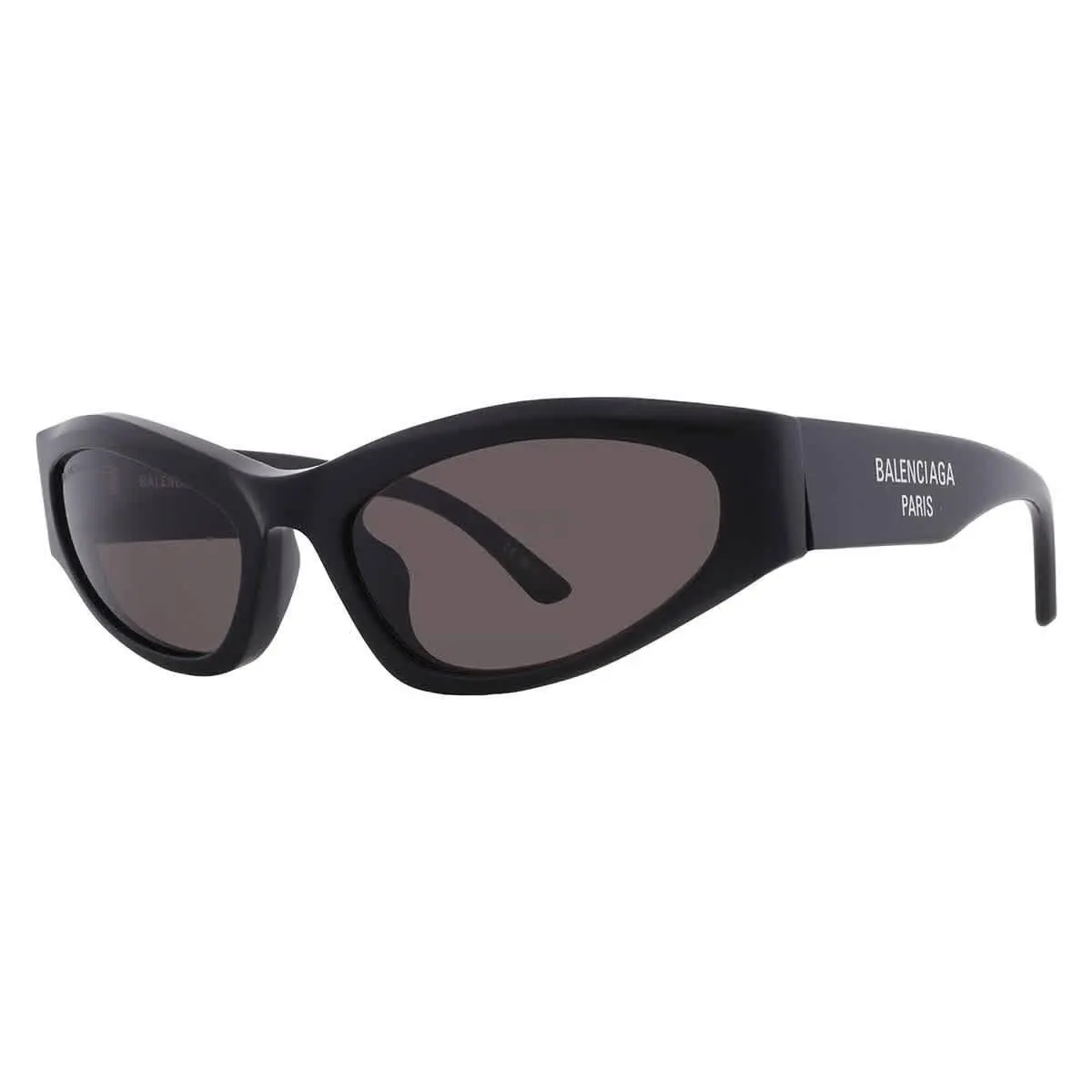 Balenciaga Grey Cat Eye Ladies Sunglasses BB0387S 001 58 BB0387S 001 58