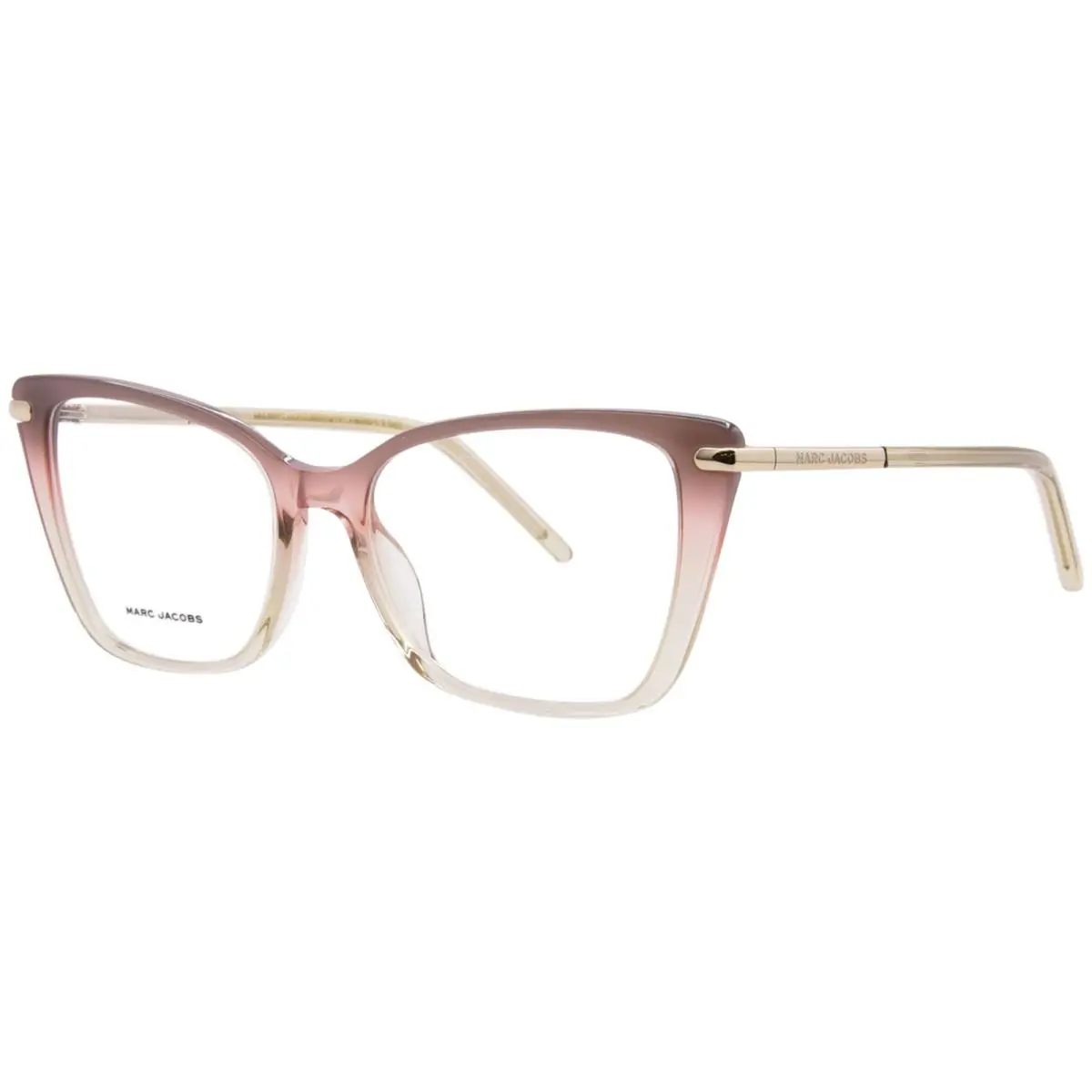 Marc-779 Omy Eyeglasses Frame Women`s Brown/caramel Full Rim 53mm by Marc Jacobs
