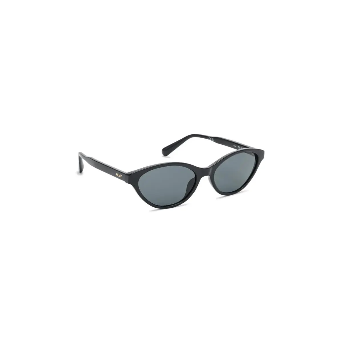 Unisex Sunglasses Quay Australia Talk Nice Black/Black by QUAY