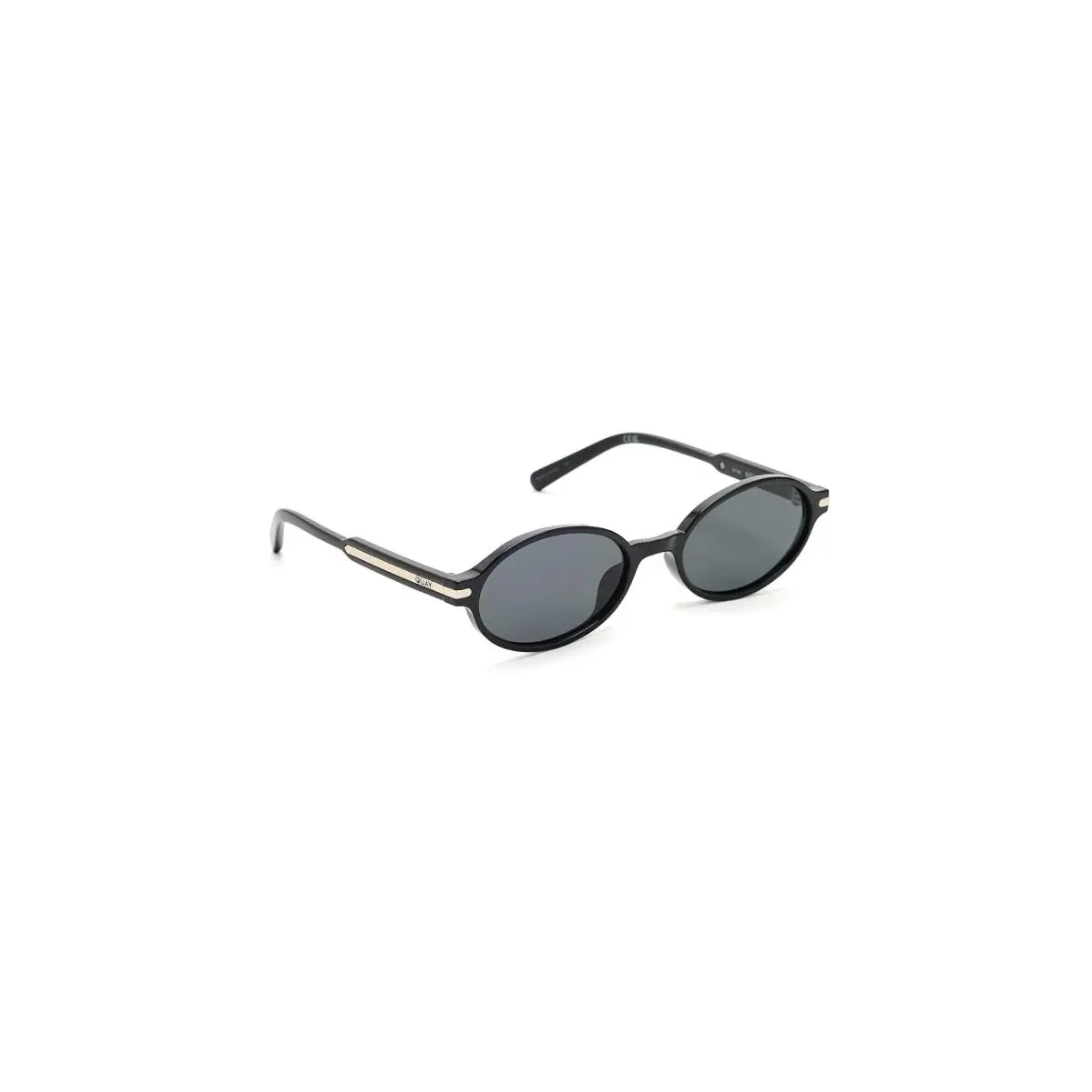 Unisex Sunglasses Quay Australia Nevermind Black/Black Lens by QUAY