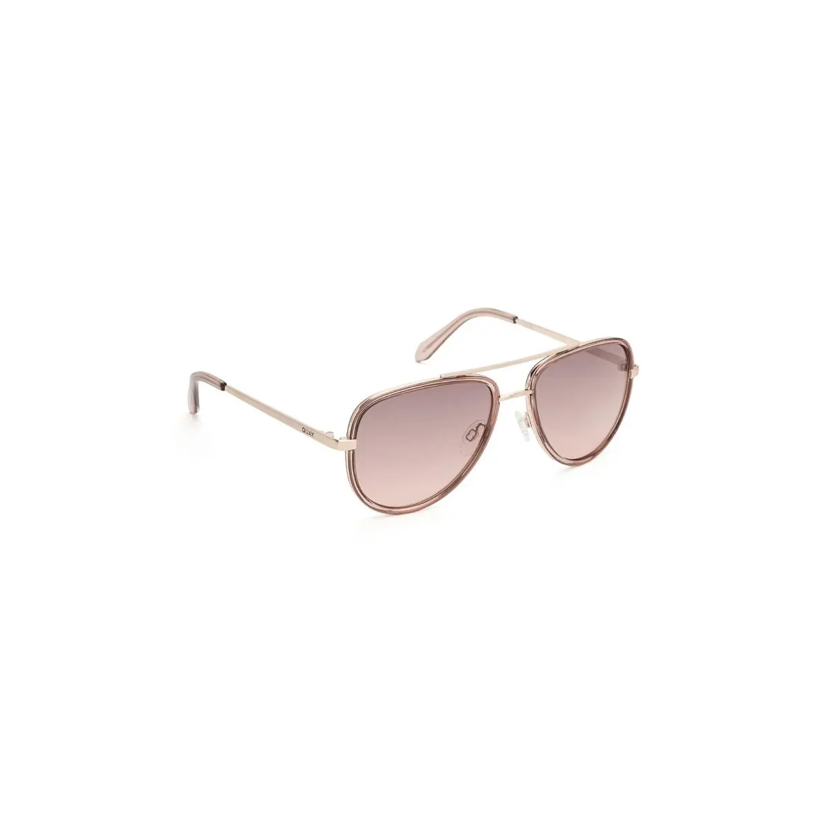 Unisex Sunglasses Quay Australia All In Medium Doe/Brown by QUAY