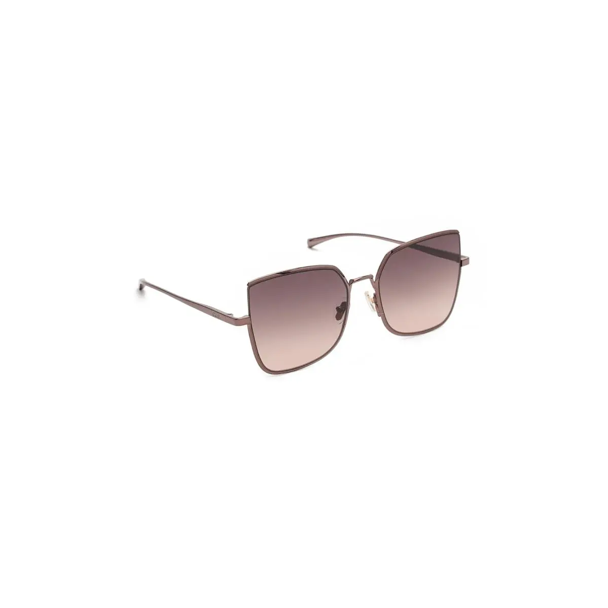 Unisex Sunglasses Quay Australia Big Debut Chocolate/Brown by QUAY