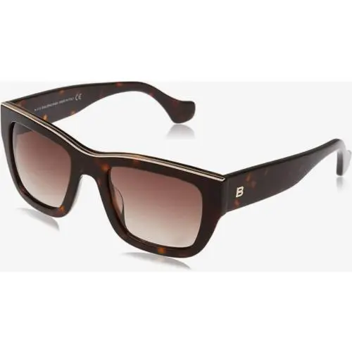 Balenciaga Sunglasses BA 59 Shy Havana Gd/ Lgt Grad 52-21-140 BA59/S-52K