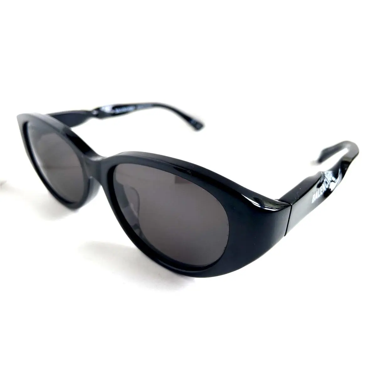 Balenciaga BB0209SA 001 Black Oversized Women`s Sunglasses