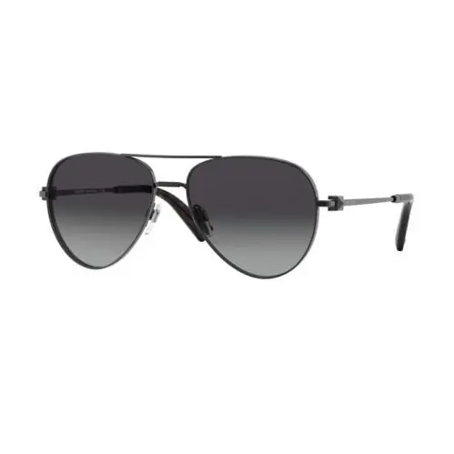 Valentino Garavani Unisex VA2034 30398G Gray Rockstud Aviator