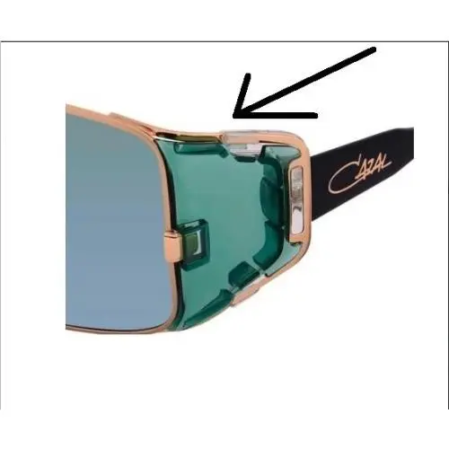 Cazal 951 955 Sunglasses Side Shield Legends Green 2pcs