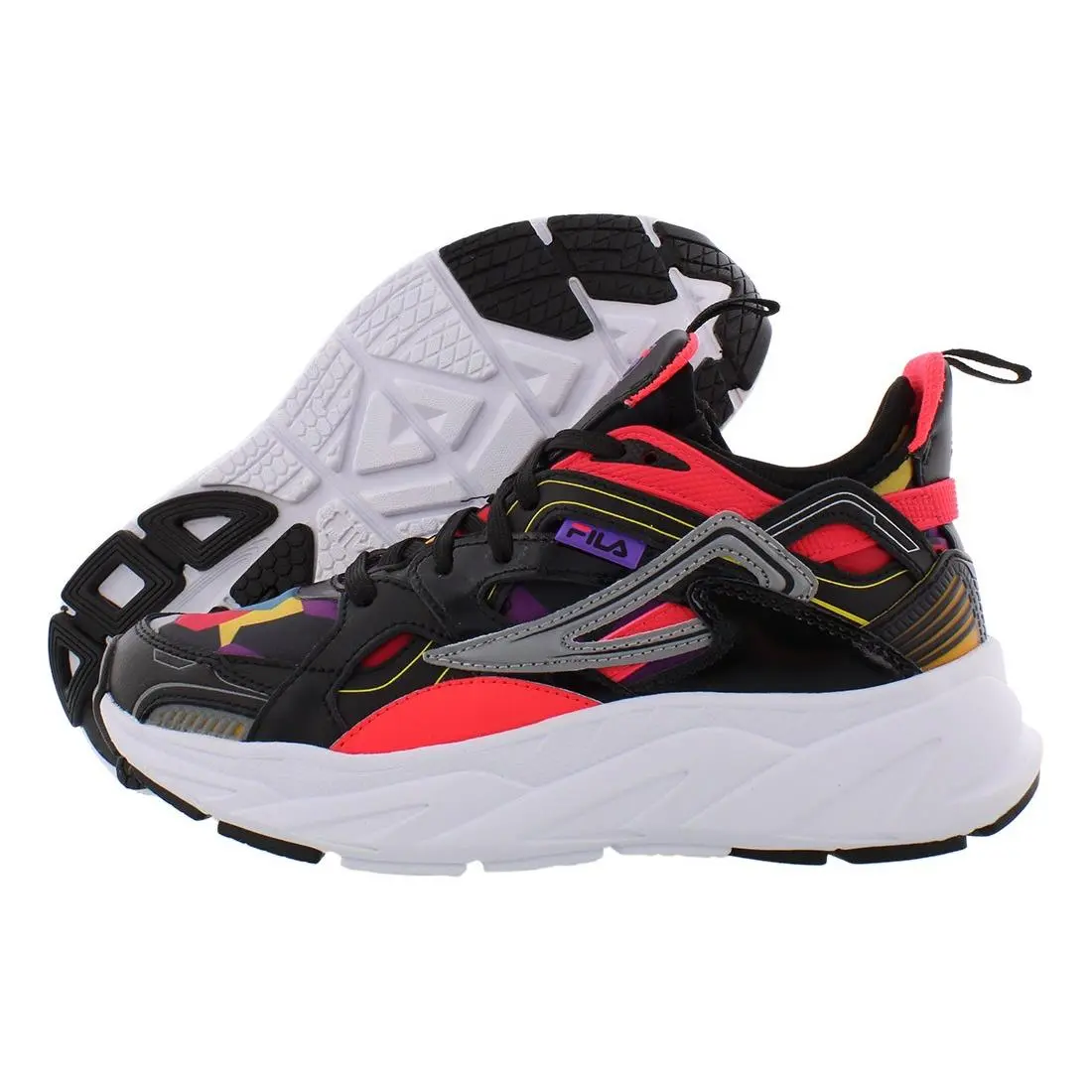 Fila Hallasan 90`S Womens Shoes Size 9.5 Color: Black/multi