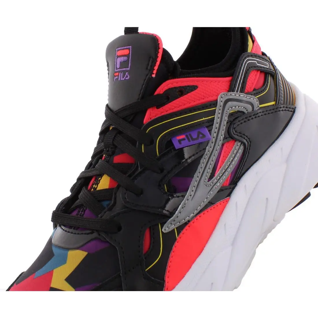 Fila shoes - Black/Multi, Full: Black/Multi (UPC: 791271094378) 0