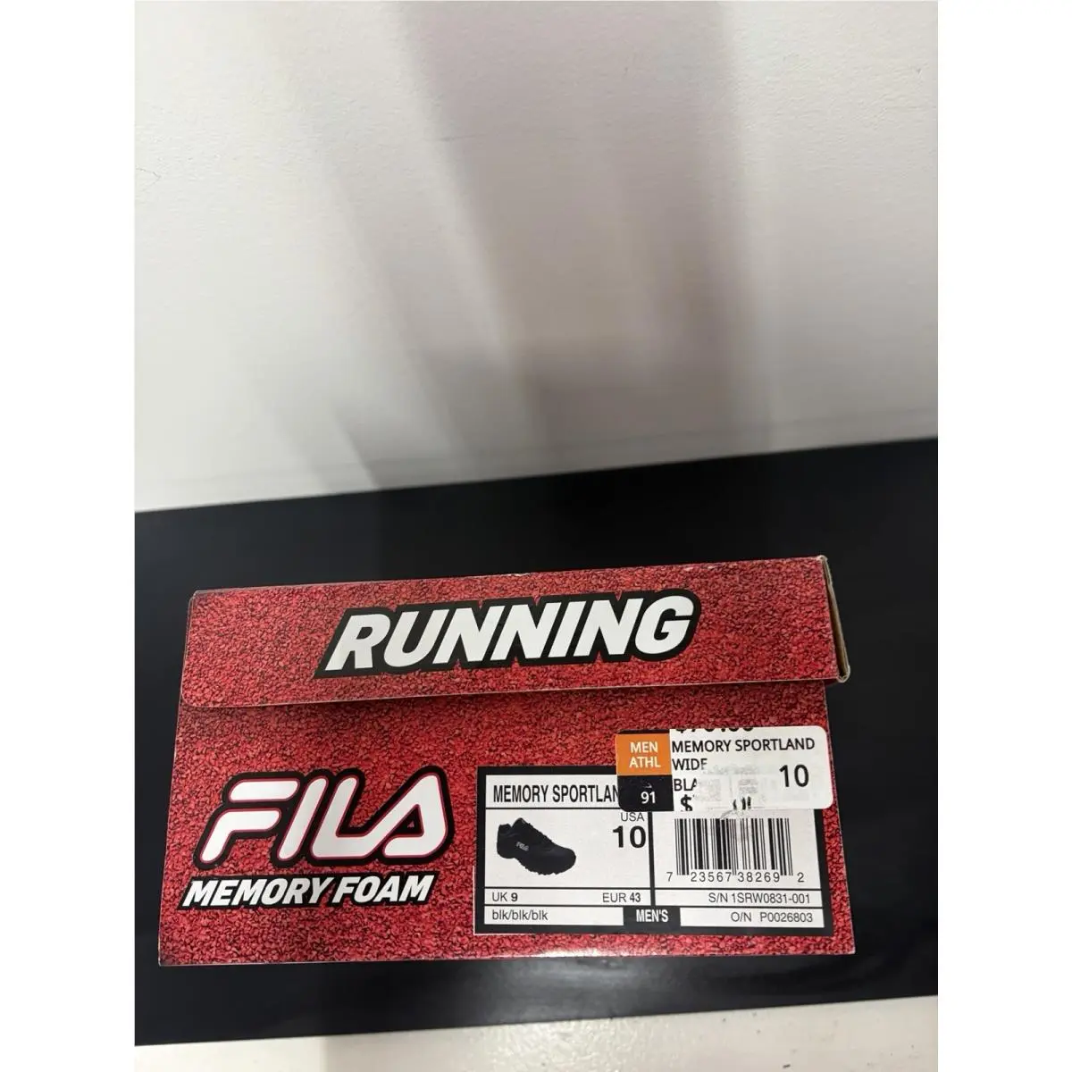 Fila shoes - FILA Memory Sportland - Memory Sportland - Black 8
