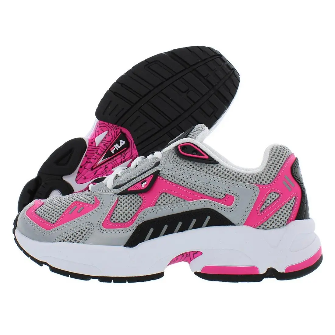 Fila Archive Rjv Womens Shoes Size 10 Color: Gry/pnk