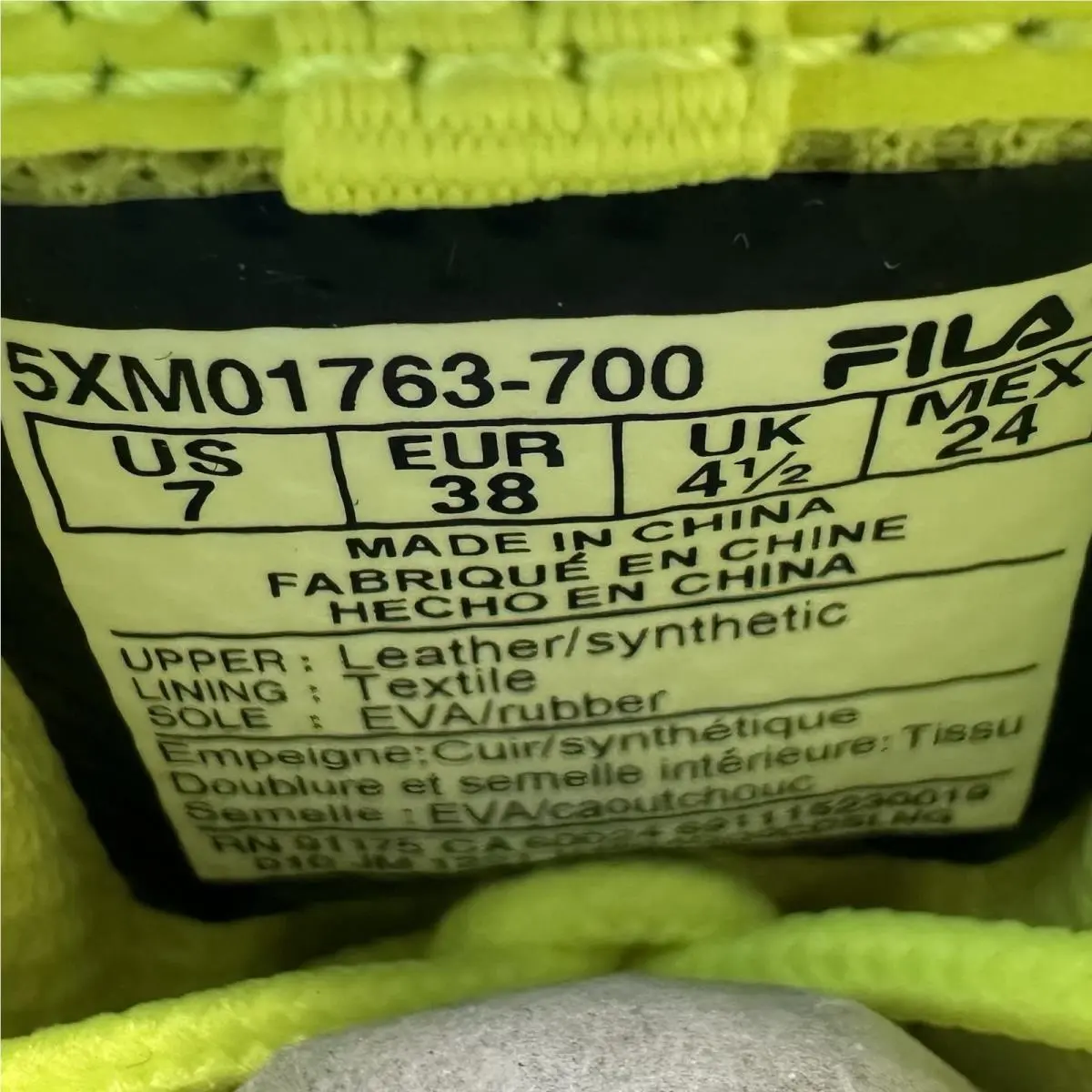 Fila shoes - Fila Disruptor 2 - Disruptor - 5XM01763700 - Safety Yellow 5