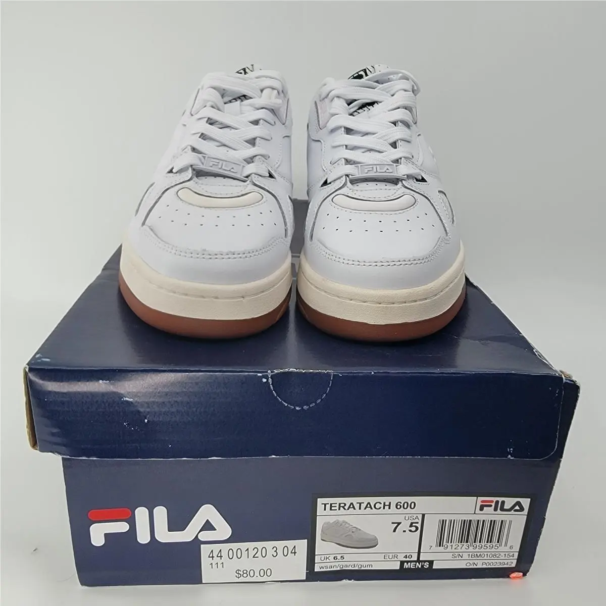 Fila shoes - Fila Teratach 600 - Teratach - 1BM01081-154 - White (UPC: 791273995956) 9
