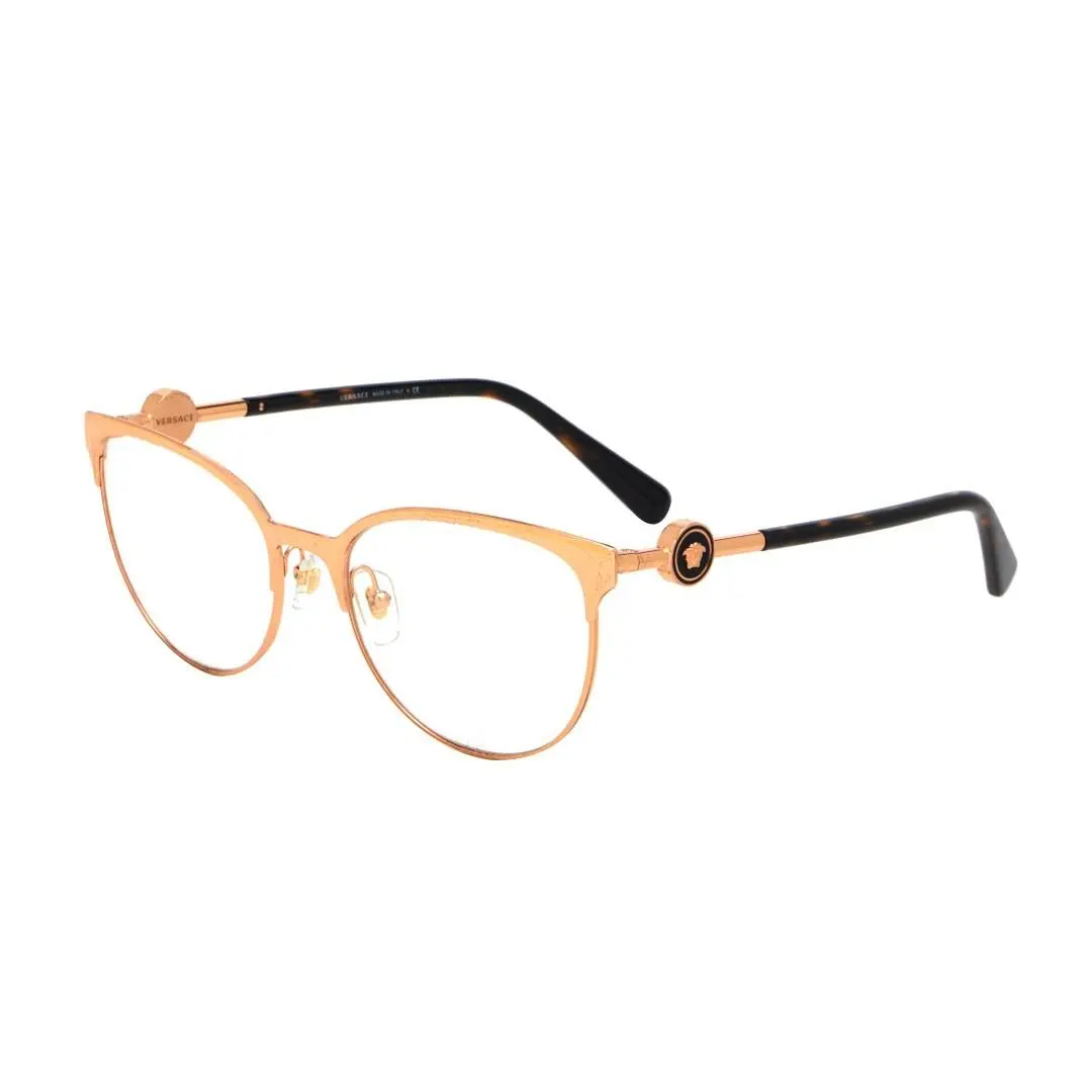 Women`s Eyeglasses VE1271-1412 Pink Gold by Versace