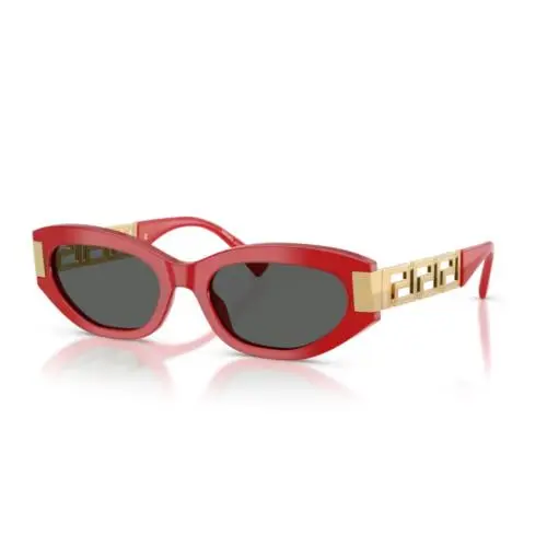 Versace 0VE4501 554287 Full Red/dark Grey 54mm Women`s Sunglasses