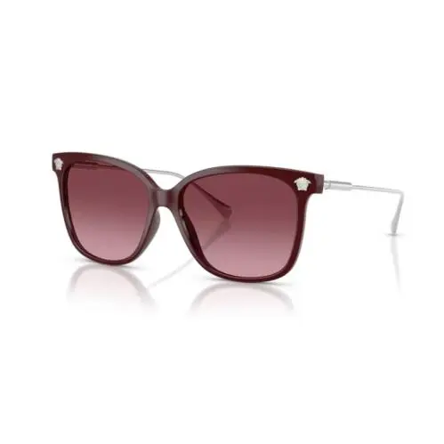 Versace 0VE4507U 54648H Burgundy/pink Gradient Dark Violet Women`s Sunglasses