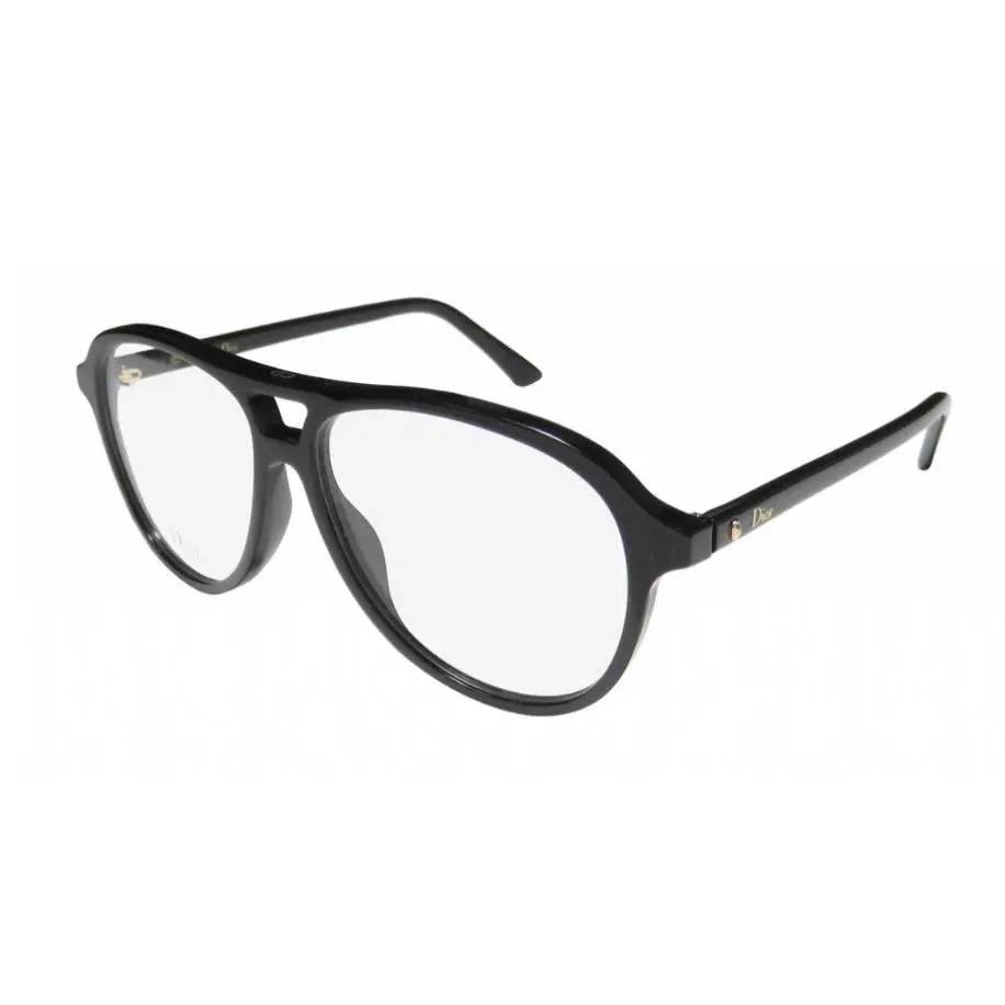 Christian Dior Montaigne 52 Eyeglasses - Black Unisex