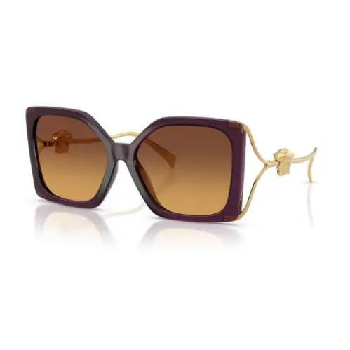 Versace 0VE4502U 5536T5 Opal Purple/yellow Gradient Brown 58mm Womens Sunglasses
