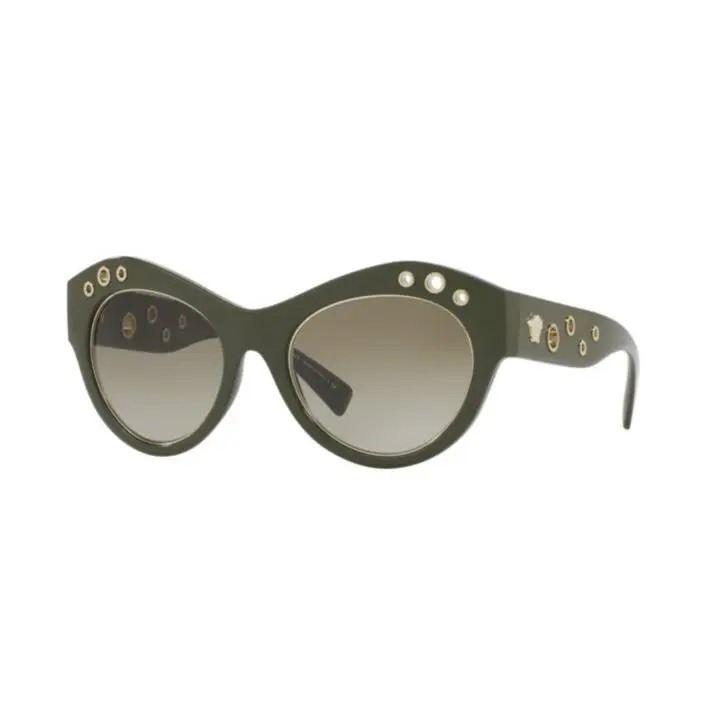 Women`s Sunglasses VE4320 520413 Olive Green by Versace