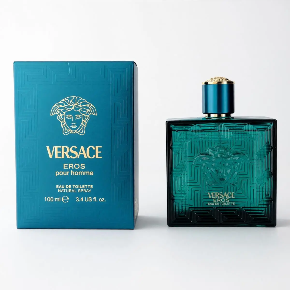 Eros by Versace 3.4 oz Edt Spray For Men