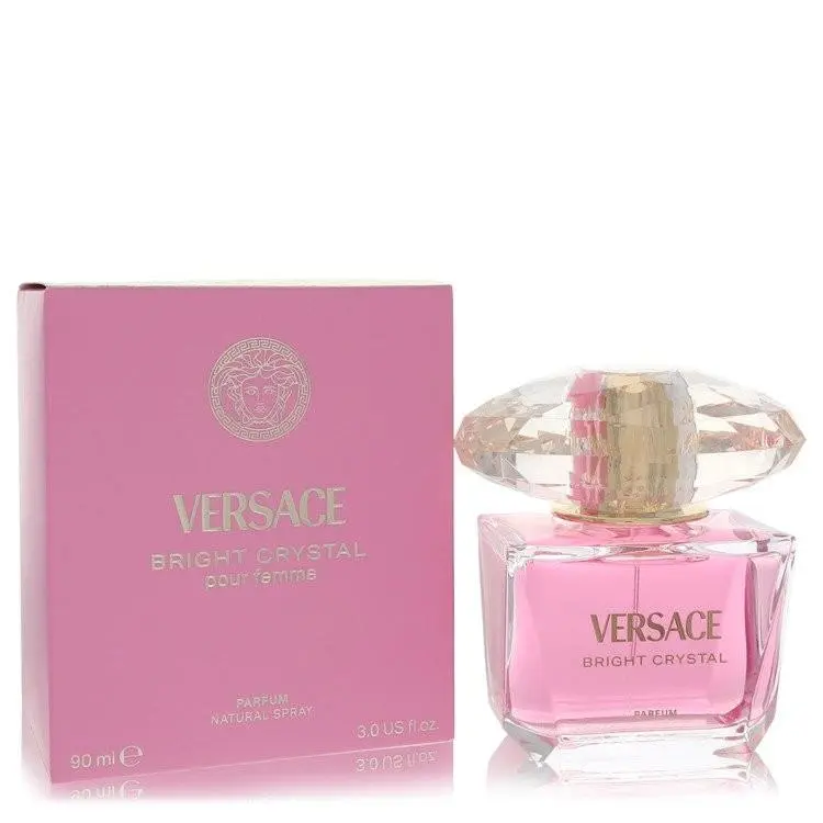 Bright Crystal by Versace Pure Perfume 3 oz For Women