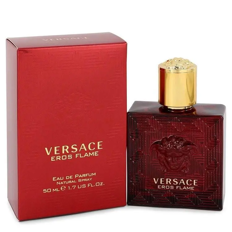 Eros Flame  Eau De Parfum Spray 1.7 oz For Men by Versace