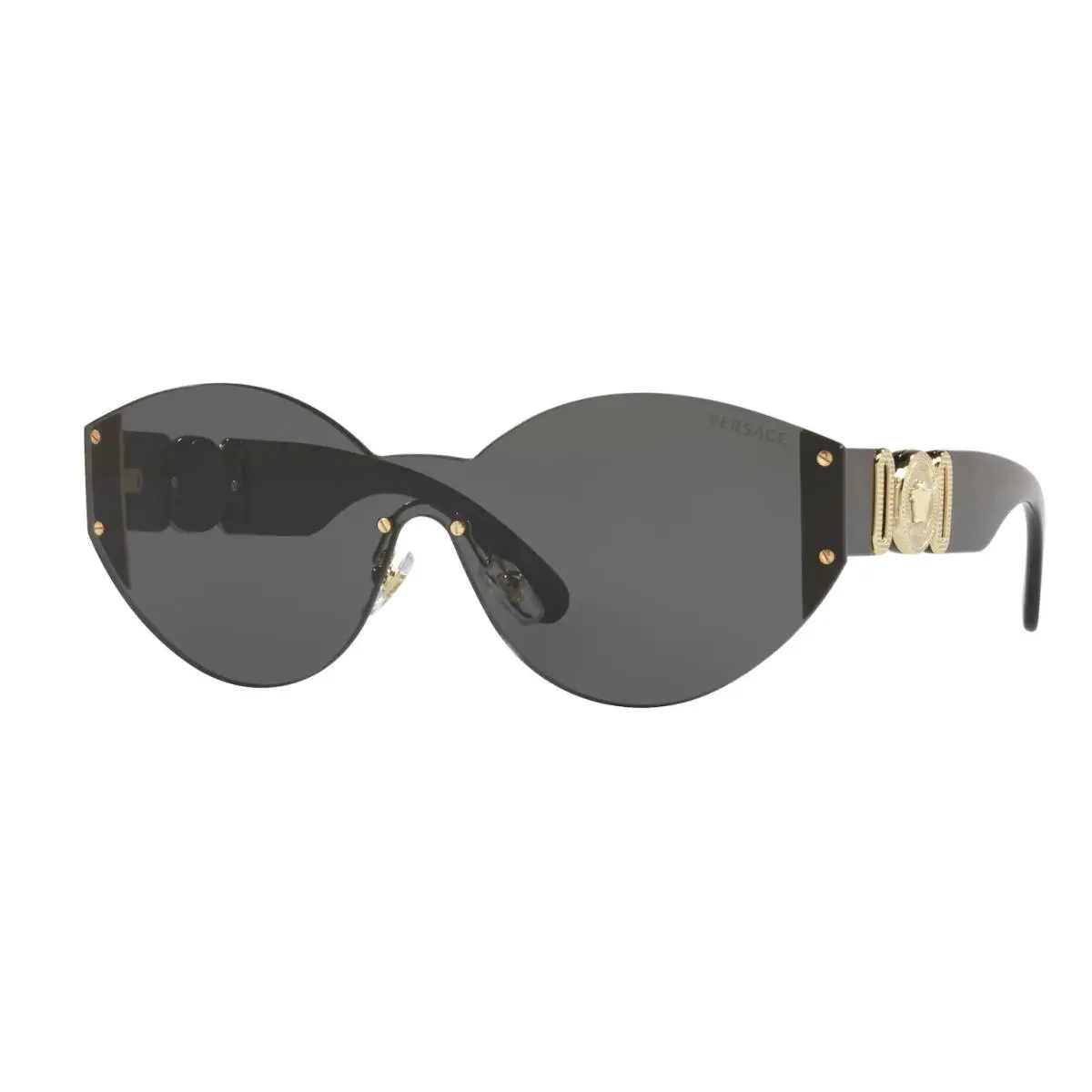 Versace Women`s Rimless Cat Eye Sunglasses VE2224-GB1/87