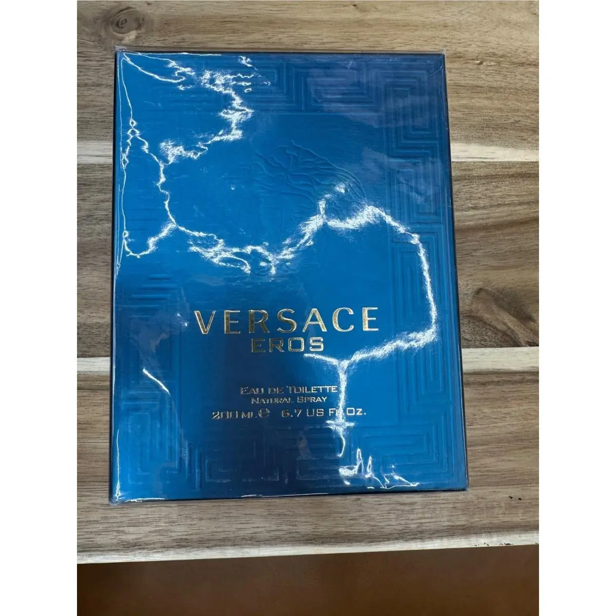 Versace Eros Eau de Toilette Men 6.7 oz Blue Natural Spray Fragrance