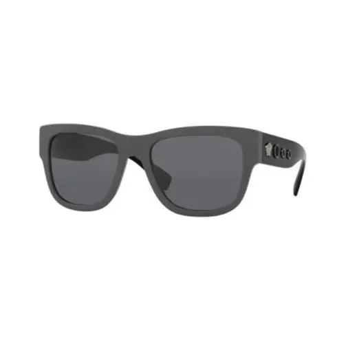 Unisex Sunglasses 4319 5194/87 Square Matte Sand Gray by Versace