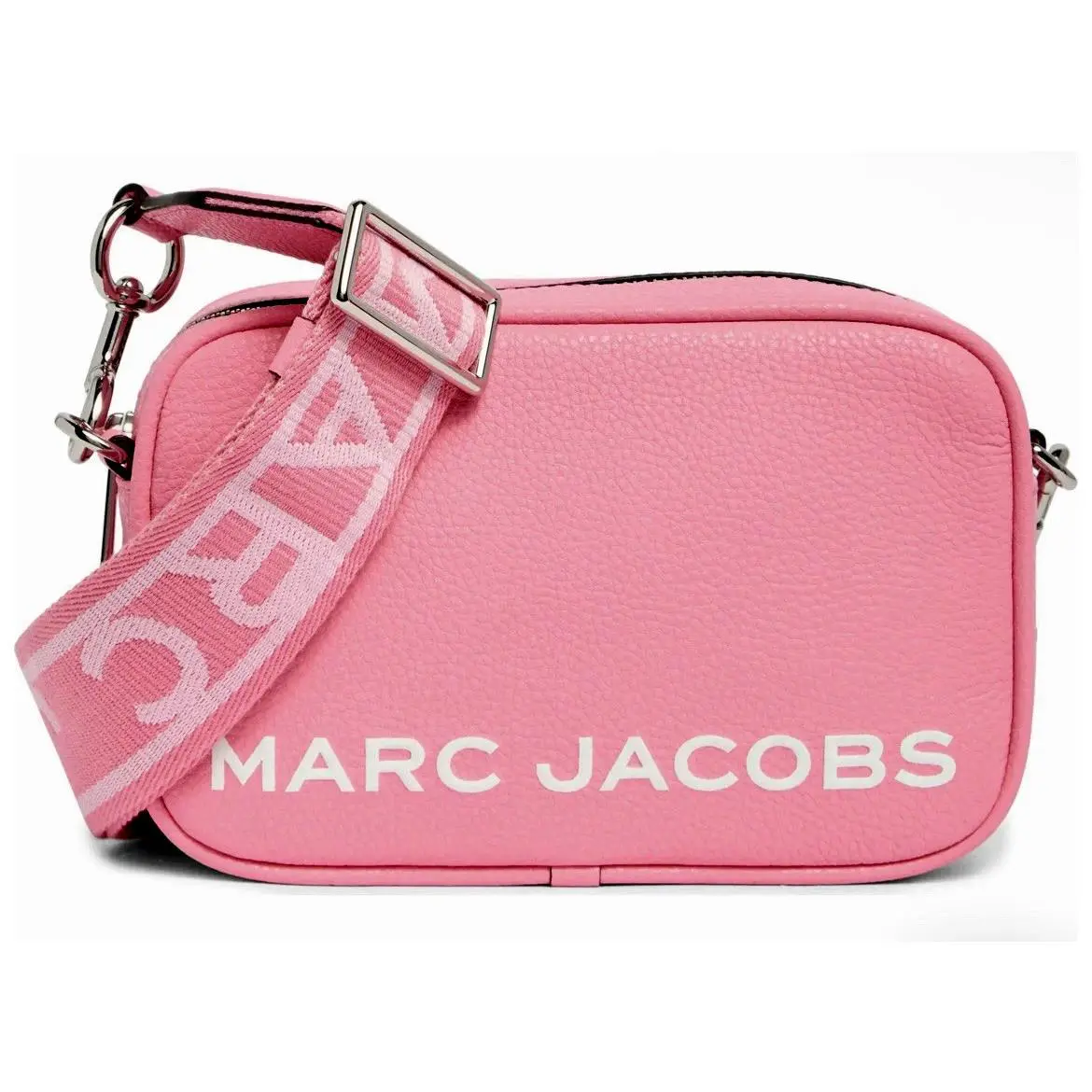 Marc Jacobs Bold Flash Crossbody Camera Bag Pebble Leather Petal Pink