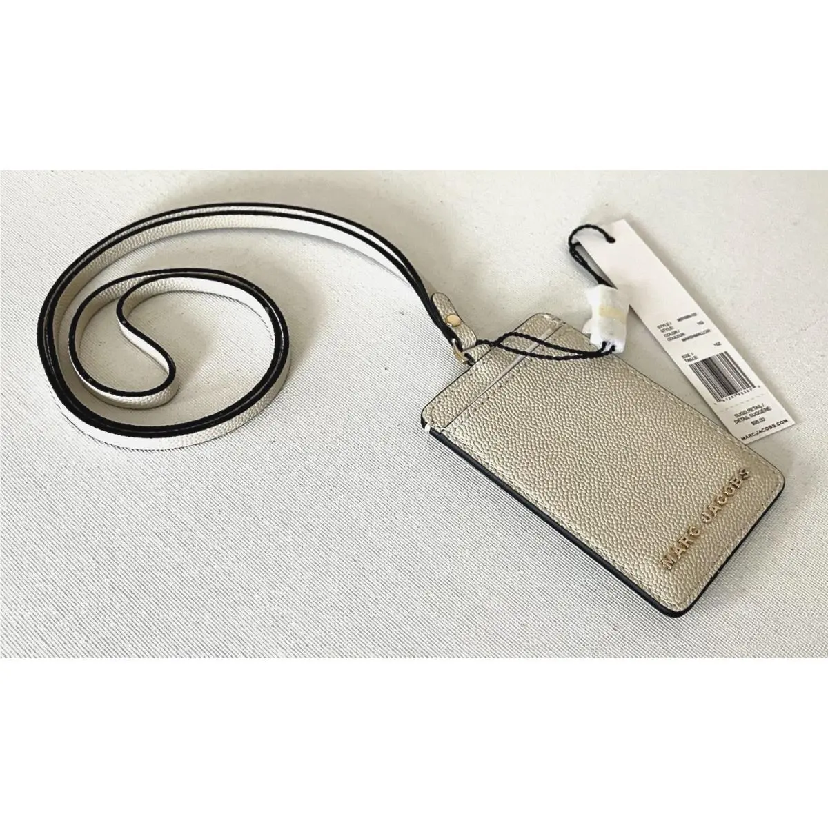 Marc Jacobs Lanyard ID Holder Marshmallow
