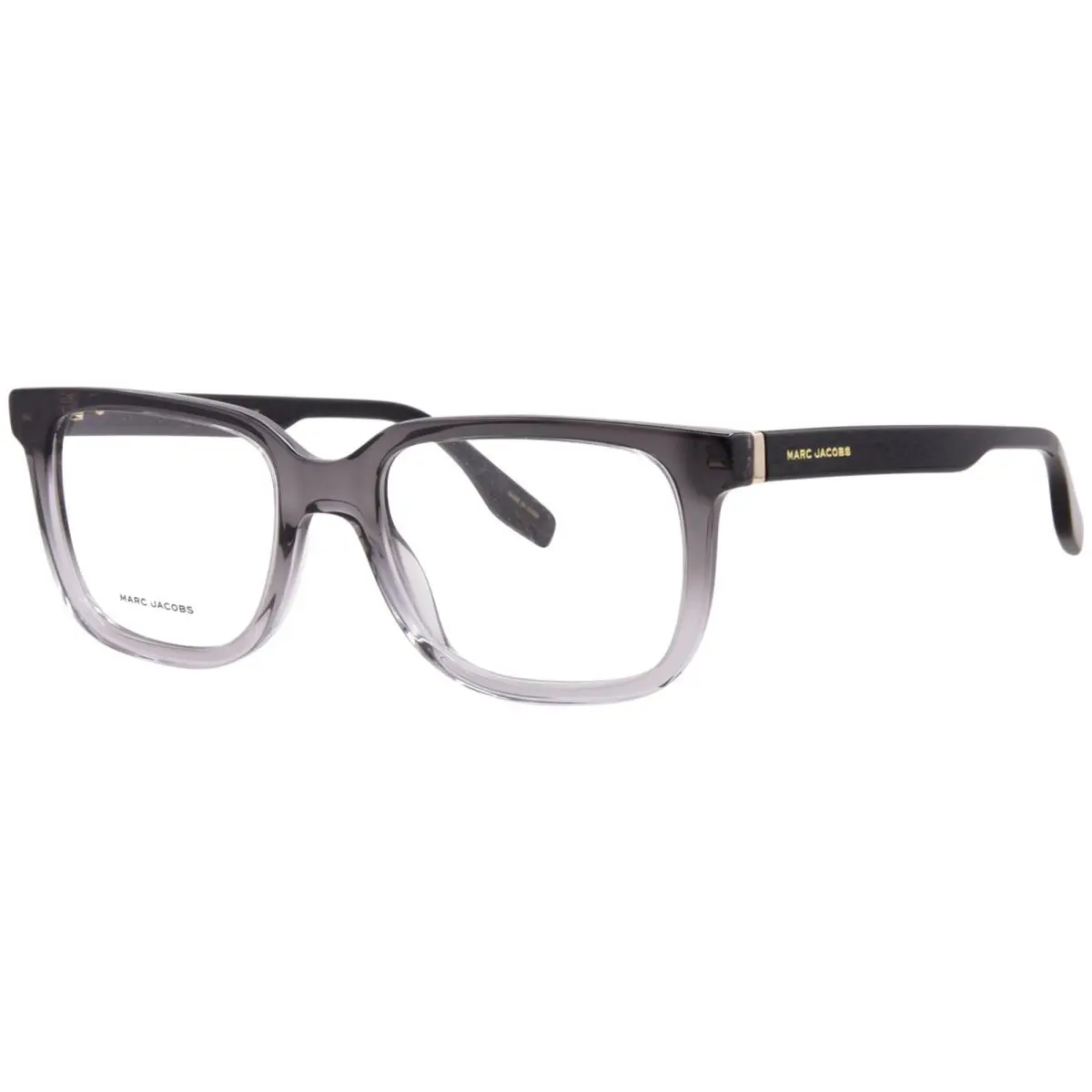 Marc Jacobs Marc-685 7C5 Eyeglasses Men`s Black Crystal Full Rim Square 53mm