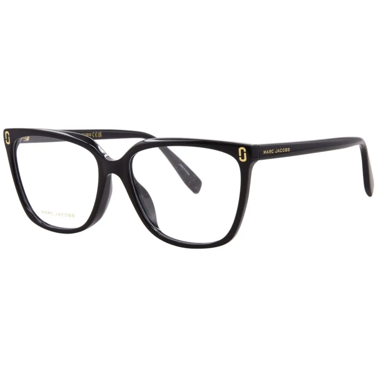 Marc Jacobs MJ-1144/G 807 Eyeglasses Frame Women`s Black Full Rim Cat Eye 55mm