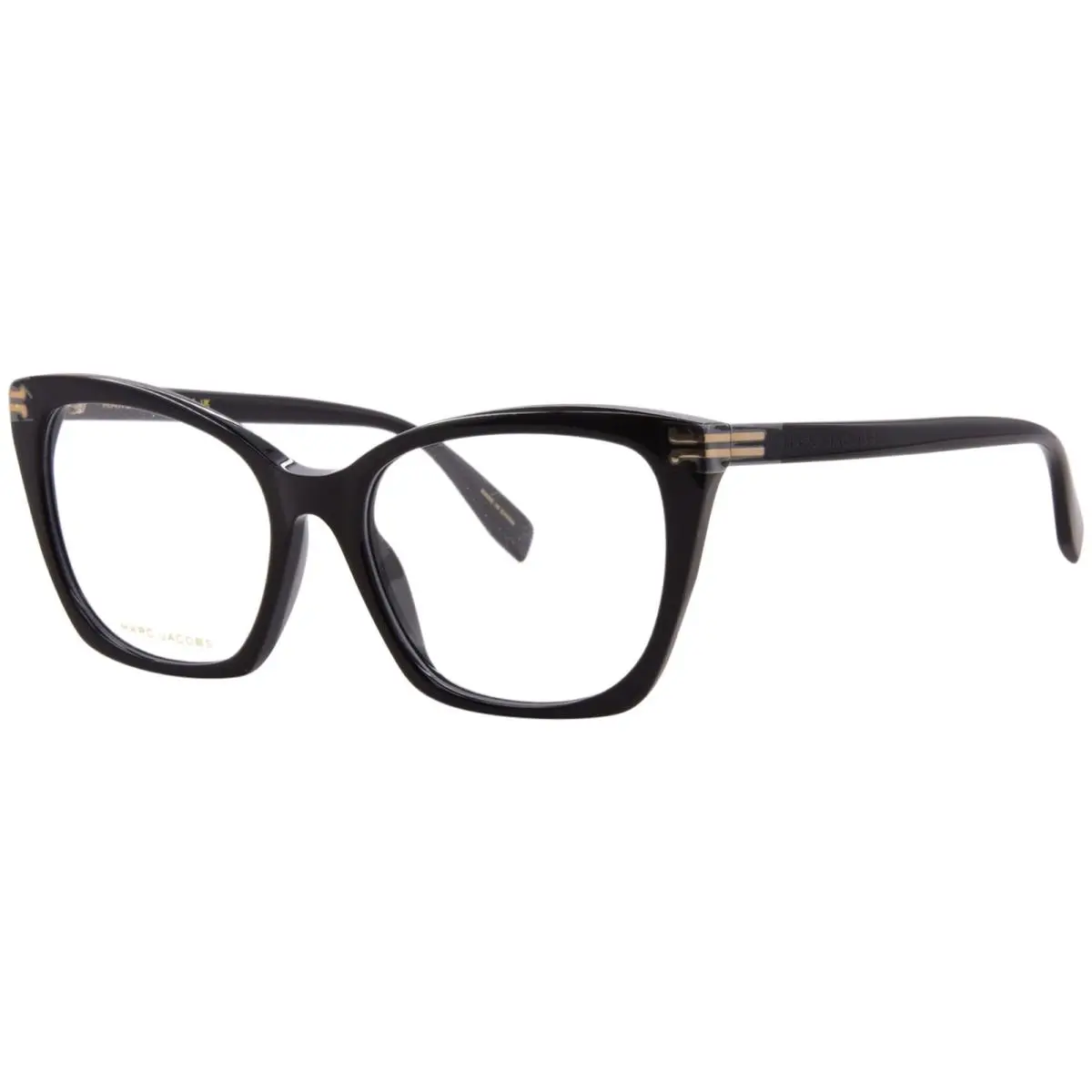 Marc Jacobs MJ-1096 807 Eyeglasses Women`s Black Full Rim Rectangle Shape 54mm
