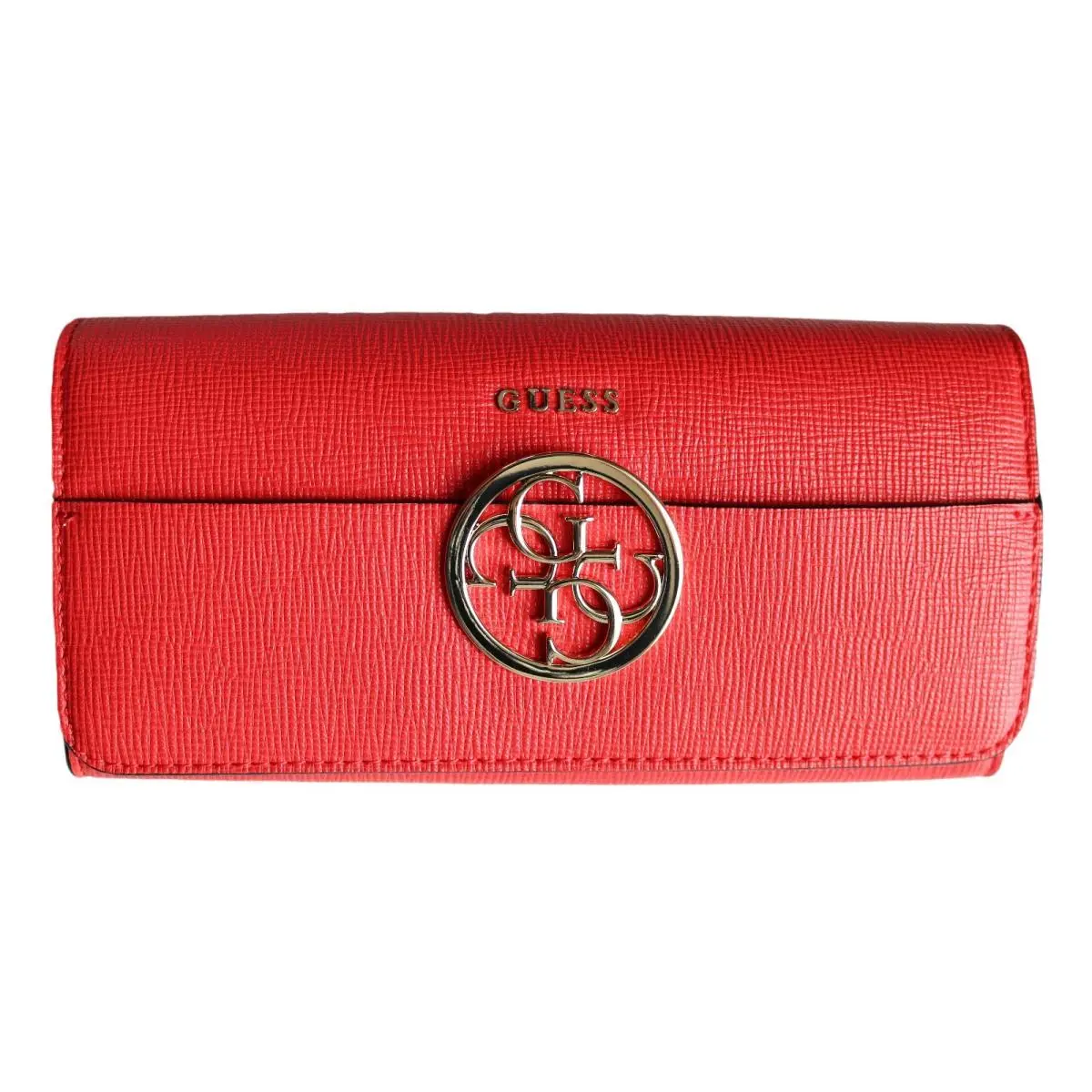 Guess Women`s Kamryn Saffiano Clutch Wallet
