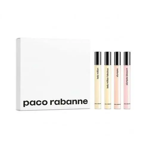 Discovery Set For Women 0.34oz Eau De Parfum Spray 4 Piece Set by Paco Rabanne