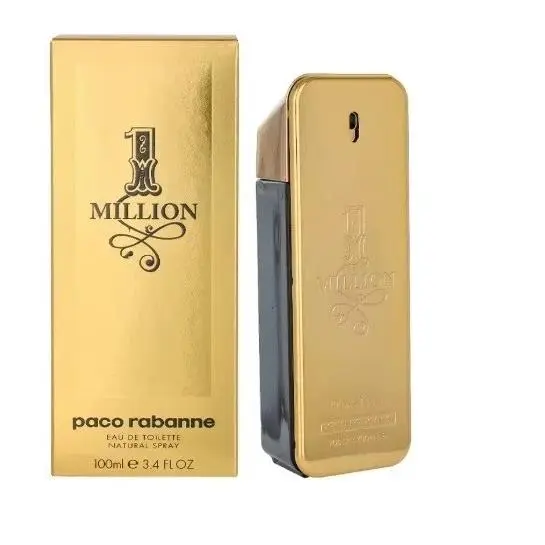 1 Million  Eau De Toilette Men`s 3.4 oz by Paco Rabanne