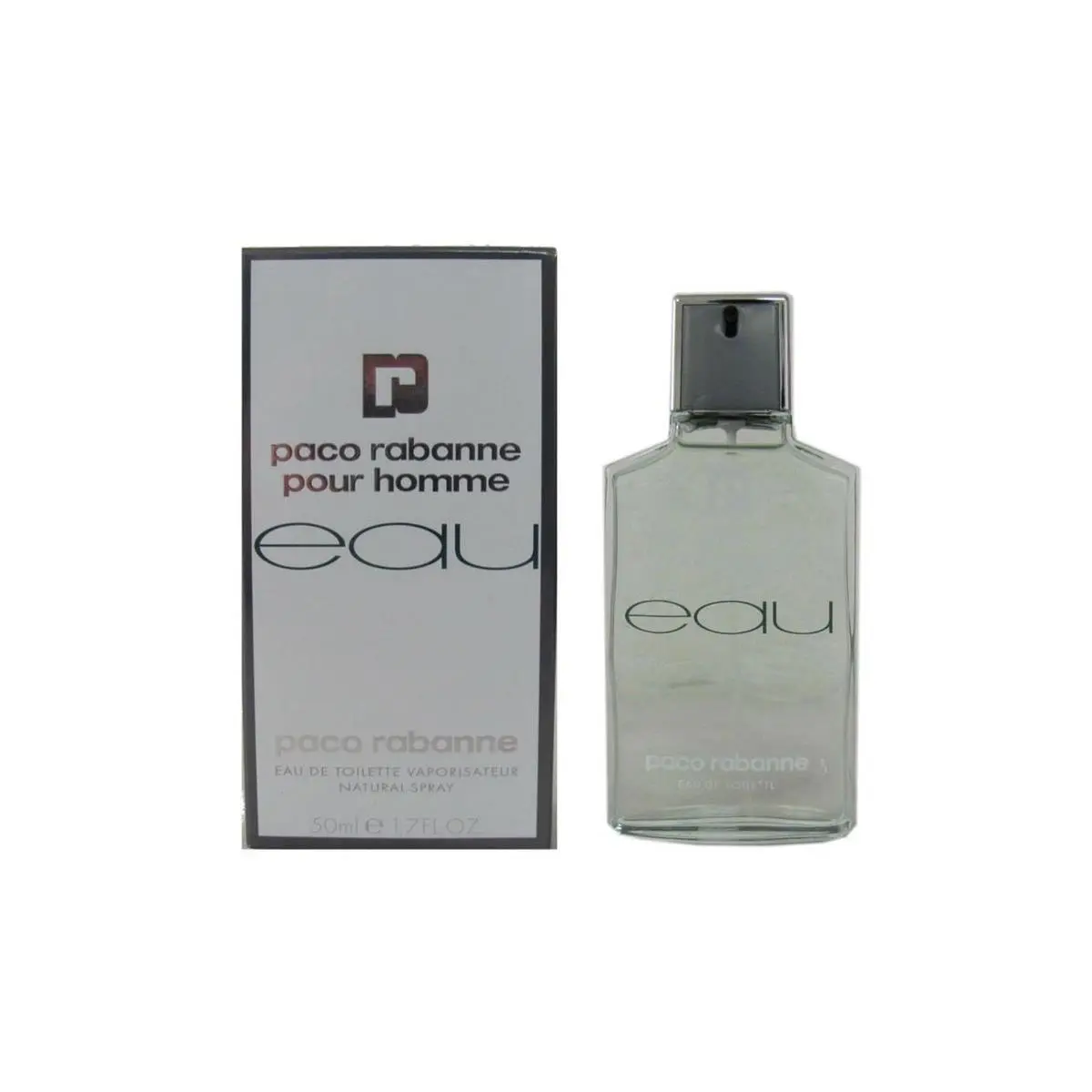 Eau Pour Homme Edt 1.7 oz Men Cologne Spray Classic Vintage Rare by Paco Rabanne