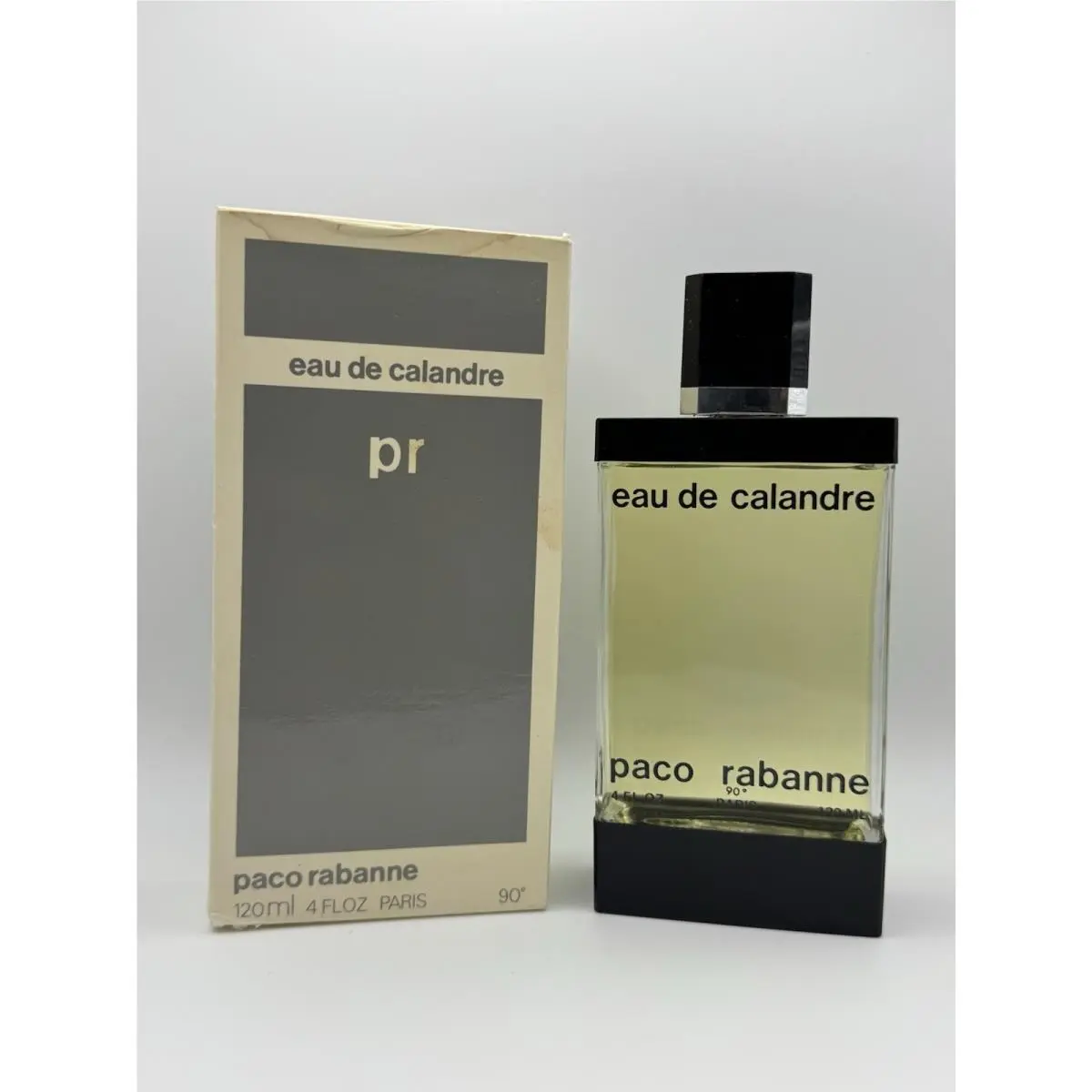 Eau DE Calandre  Vintage 4OZ. 120ML Splash Old Stock by Paco Rabanne