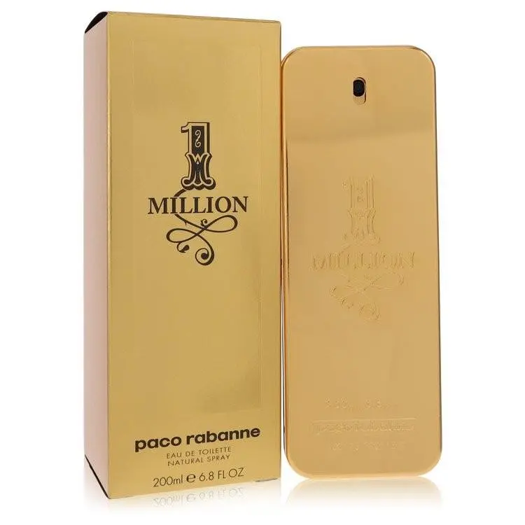 1 Million  Eau De Toilette Spray 6.7oz Men Cologne Woody Scent by Paco Rabanne