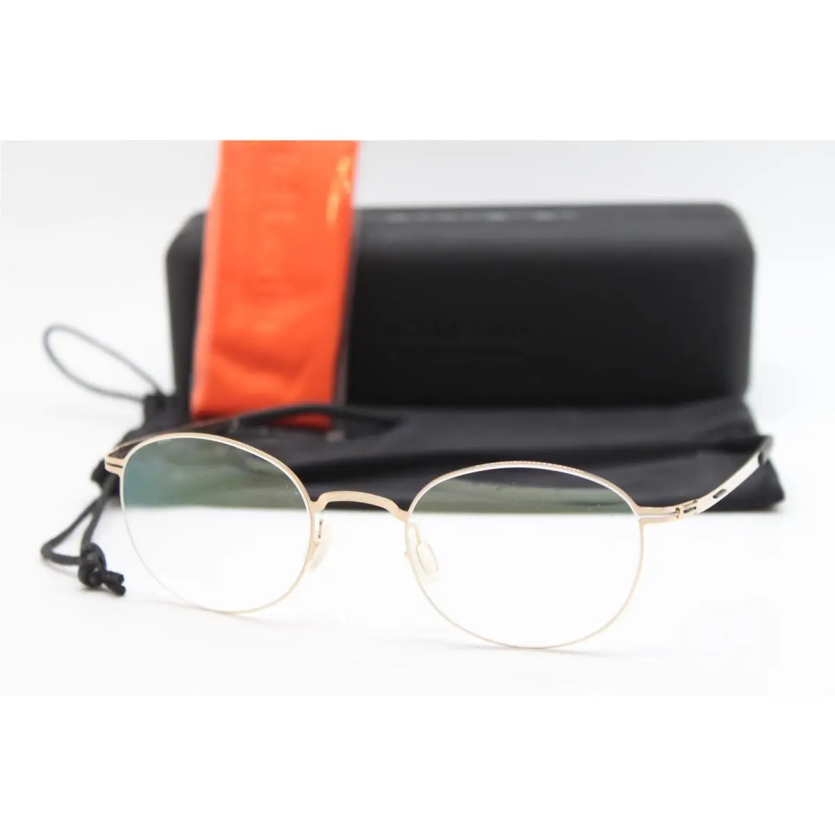 IC Berlin Emiyo Rose Gold Eyeglasses W/case 49-22
