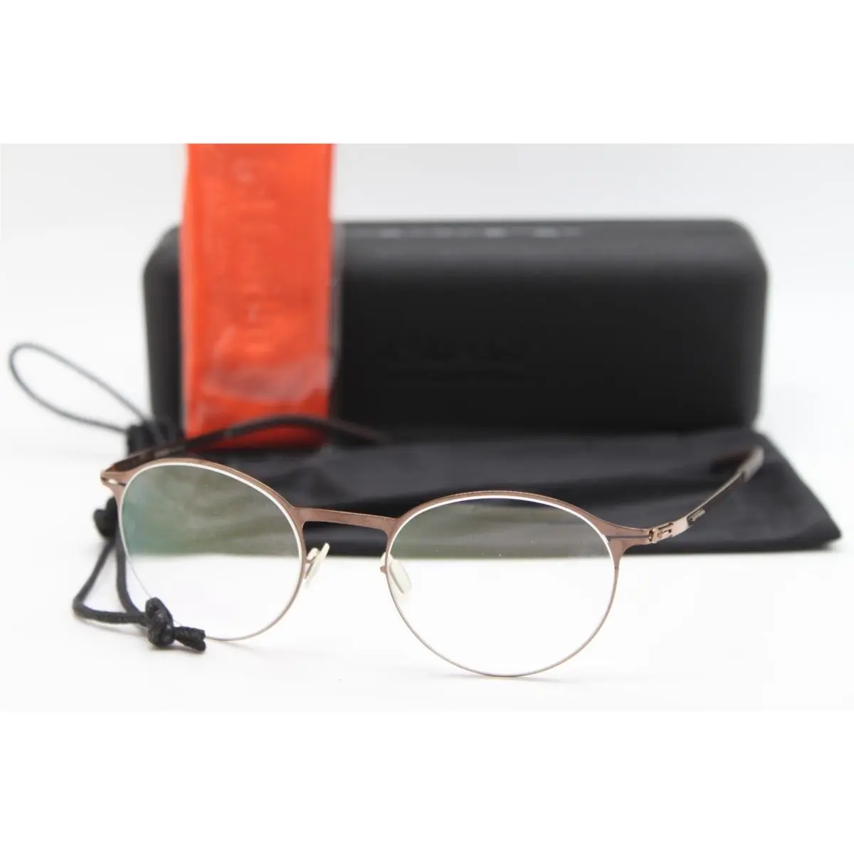IC Berlin Etesians X-small Shiny Copper Eyeglasses W/case 45-19